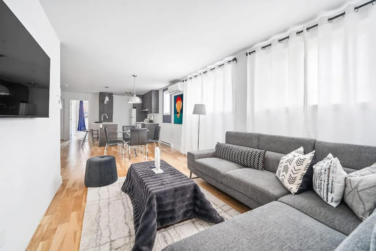 Brand New Contemporary 2-Bedroom Apartment Montreal Canada